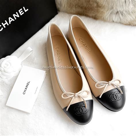 chanel palto|prima Chanel ballet flats.